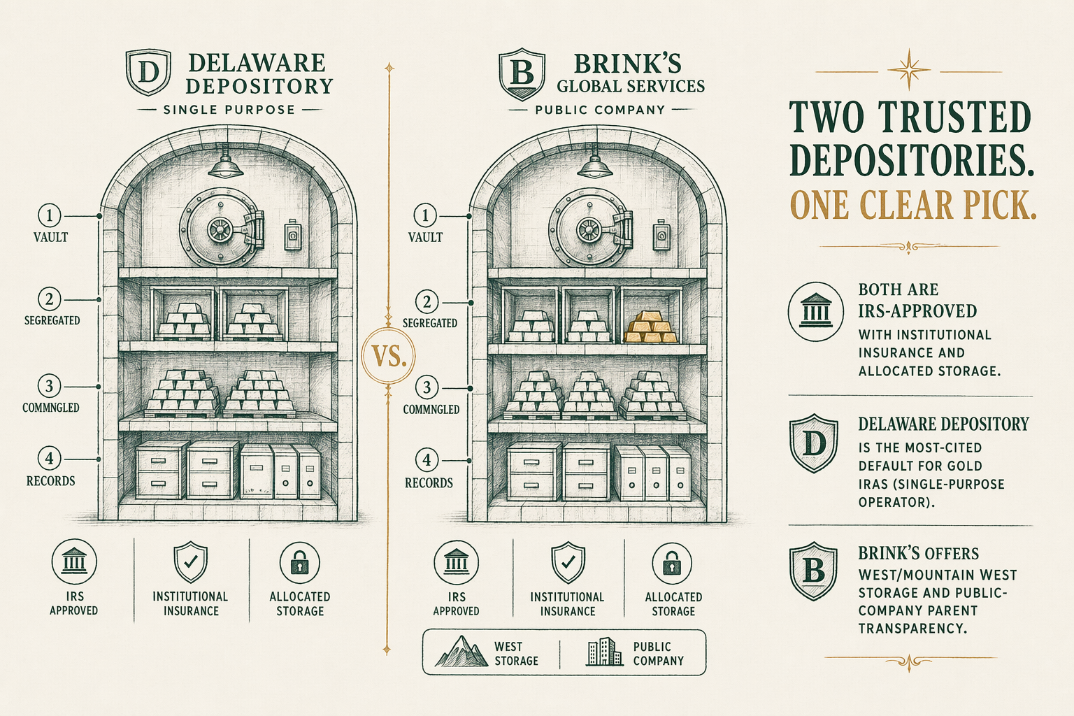 Illustration: Delaware Depository vs Brink's Global Services