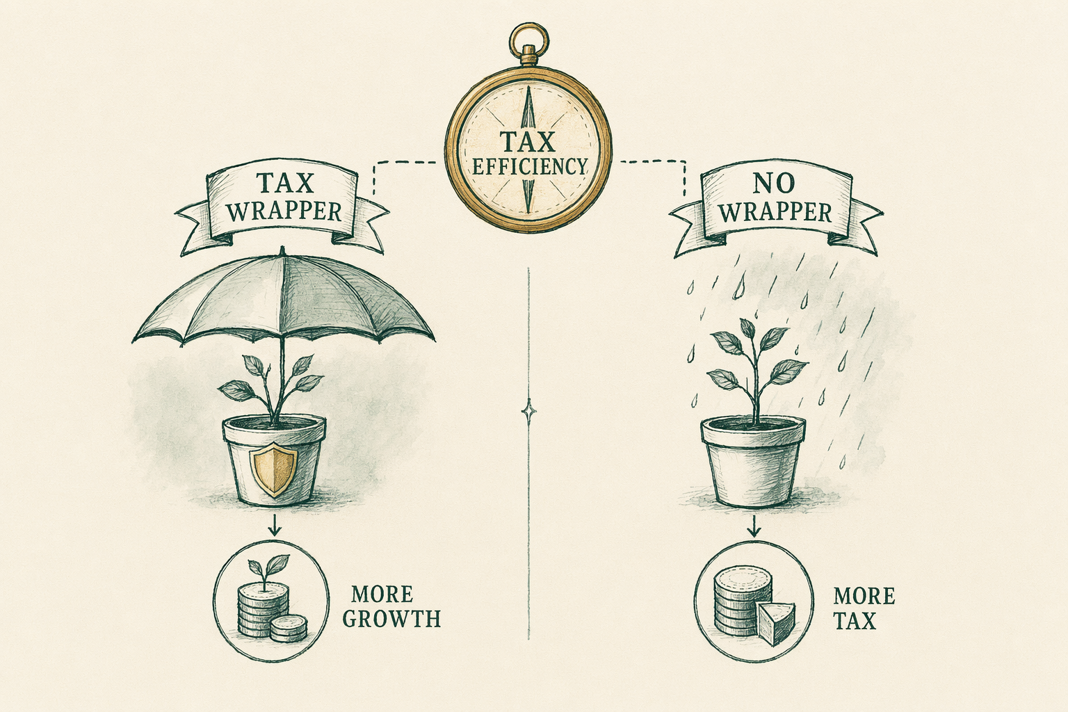 Illustration anchoring the Custody cost comparison section