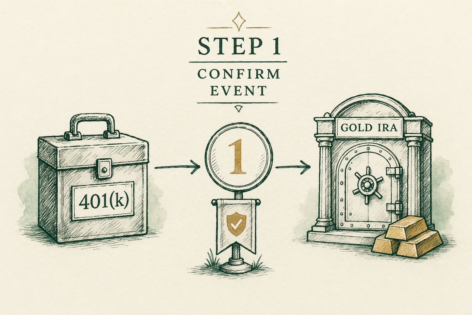 Illustration anchoring the Step 2 — Select custodian and open the SDIRA section