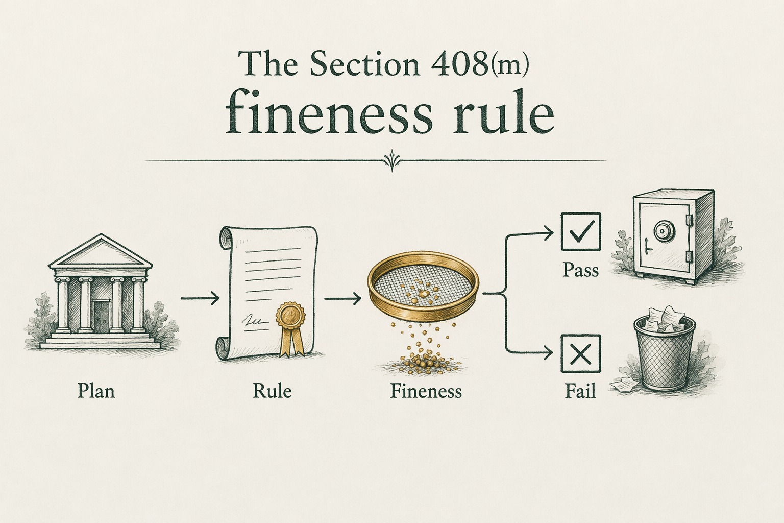 Illustration anchoring the American Gold Eagle — the named exception section