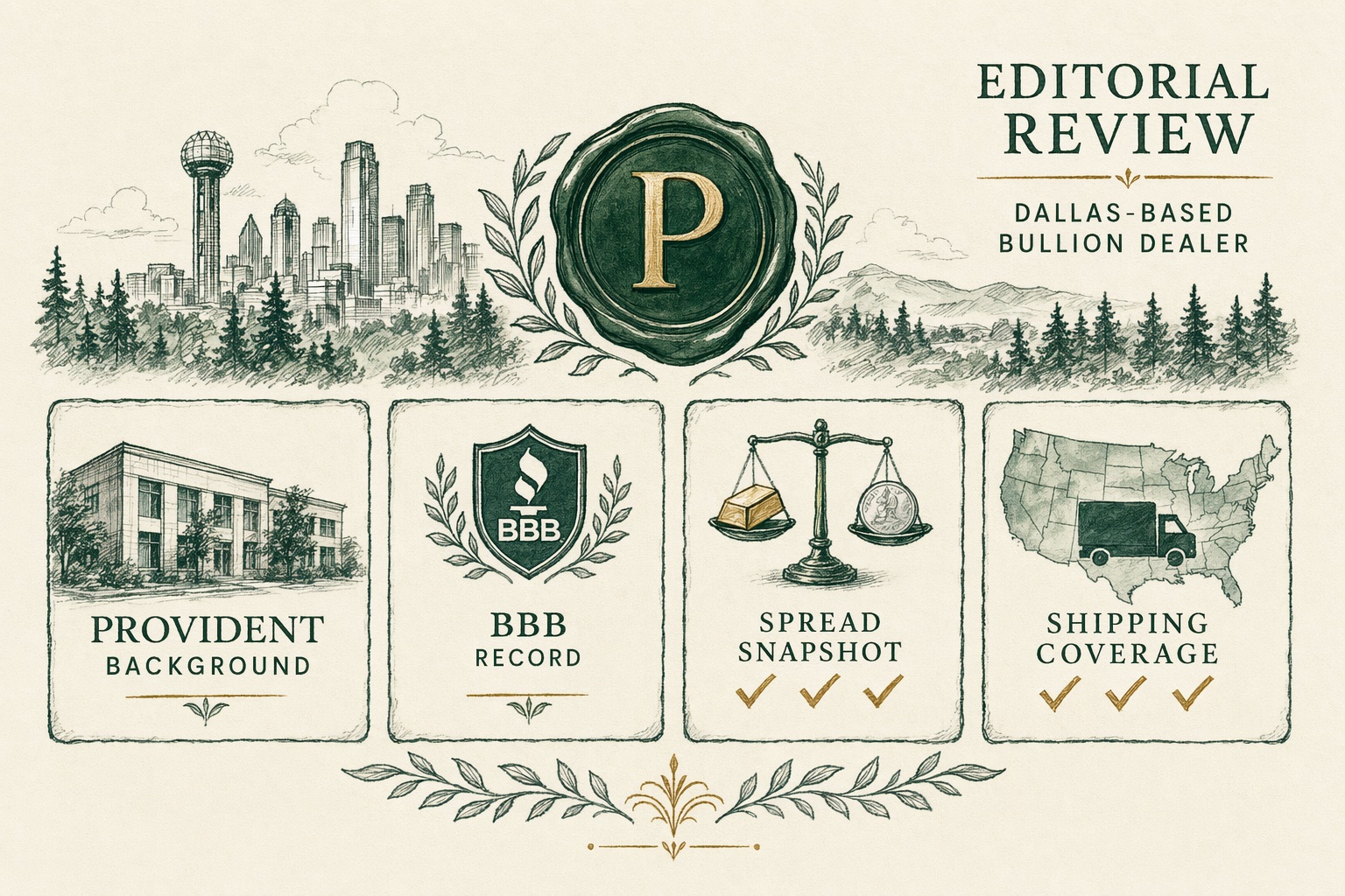 Illustration: Is Provident Metals a legitimate dealer?