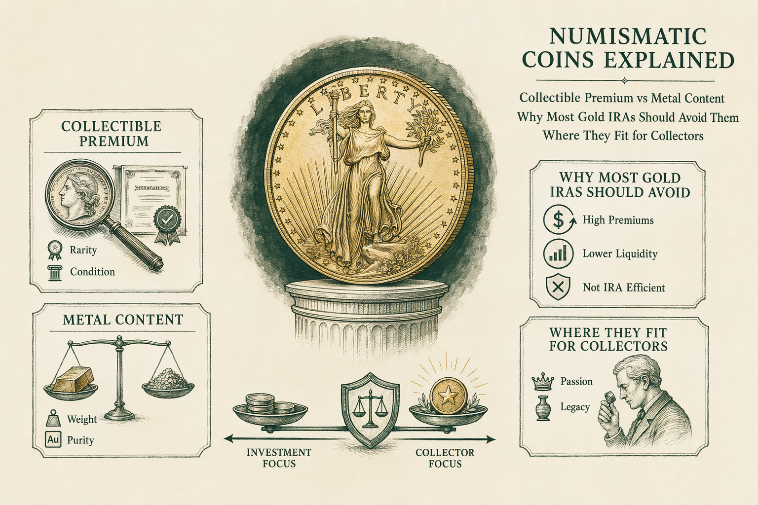 Illustration: What is a numismatic coin?