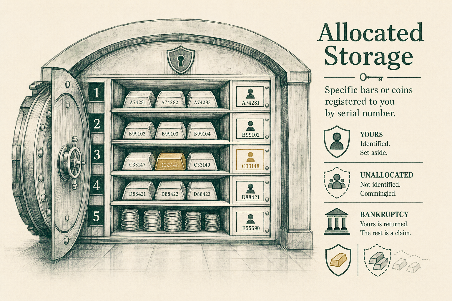 Illustration: What is allocated storage?