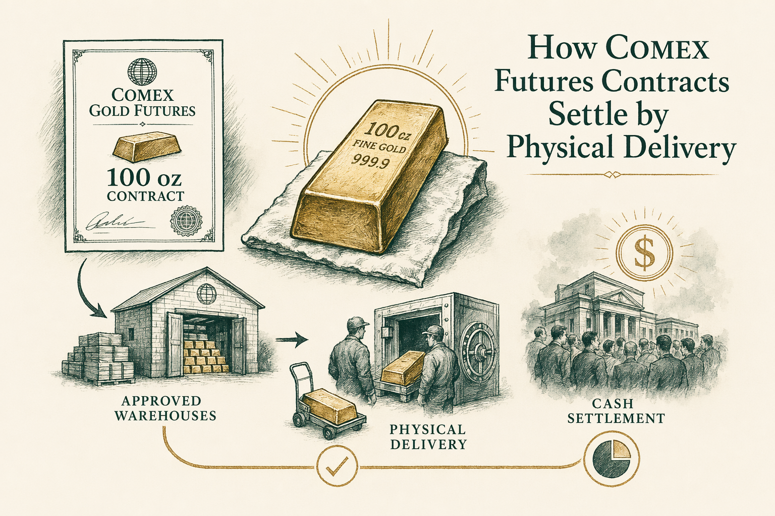 Illustration: What is COMEX physical delivery?