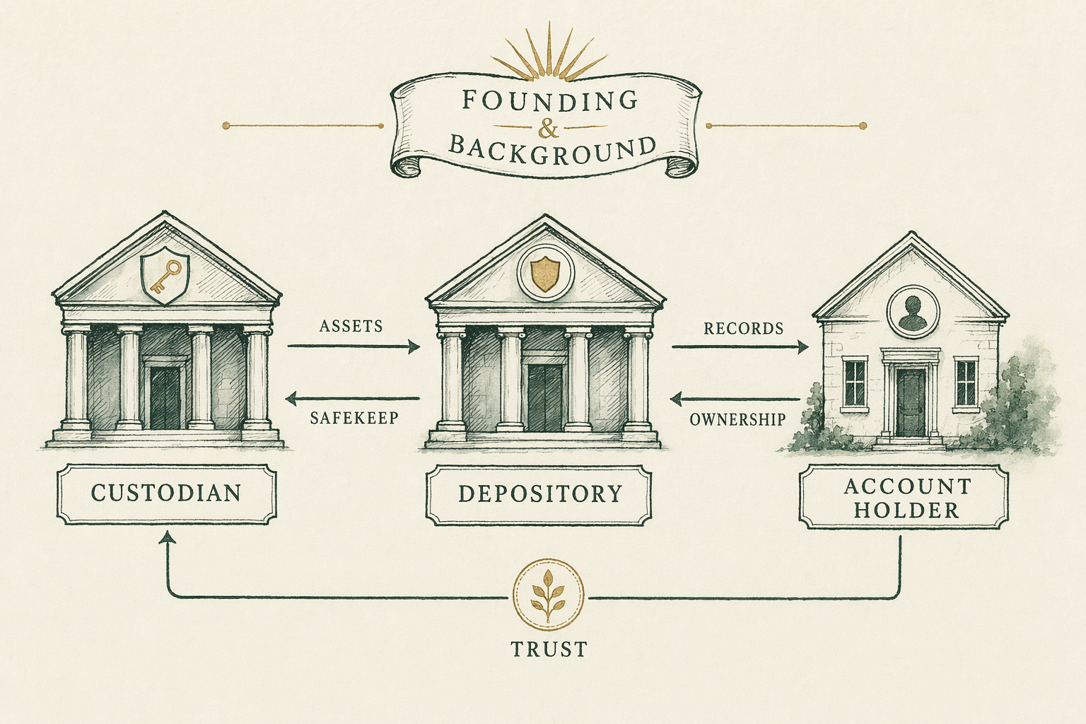 Illustration anchoring the Texas trust-company charter section