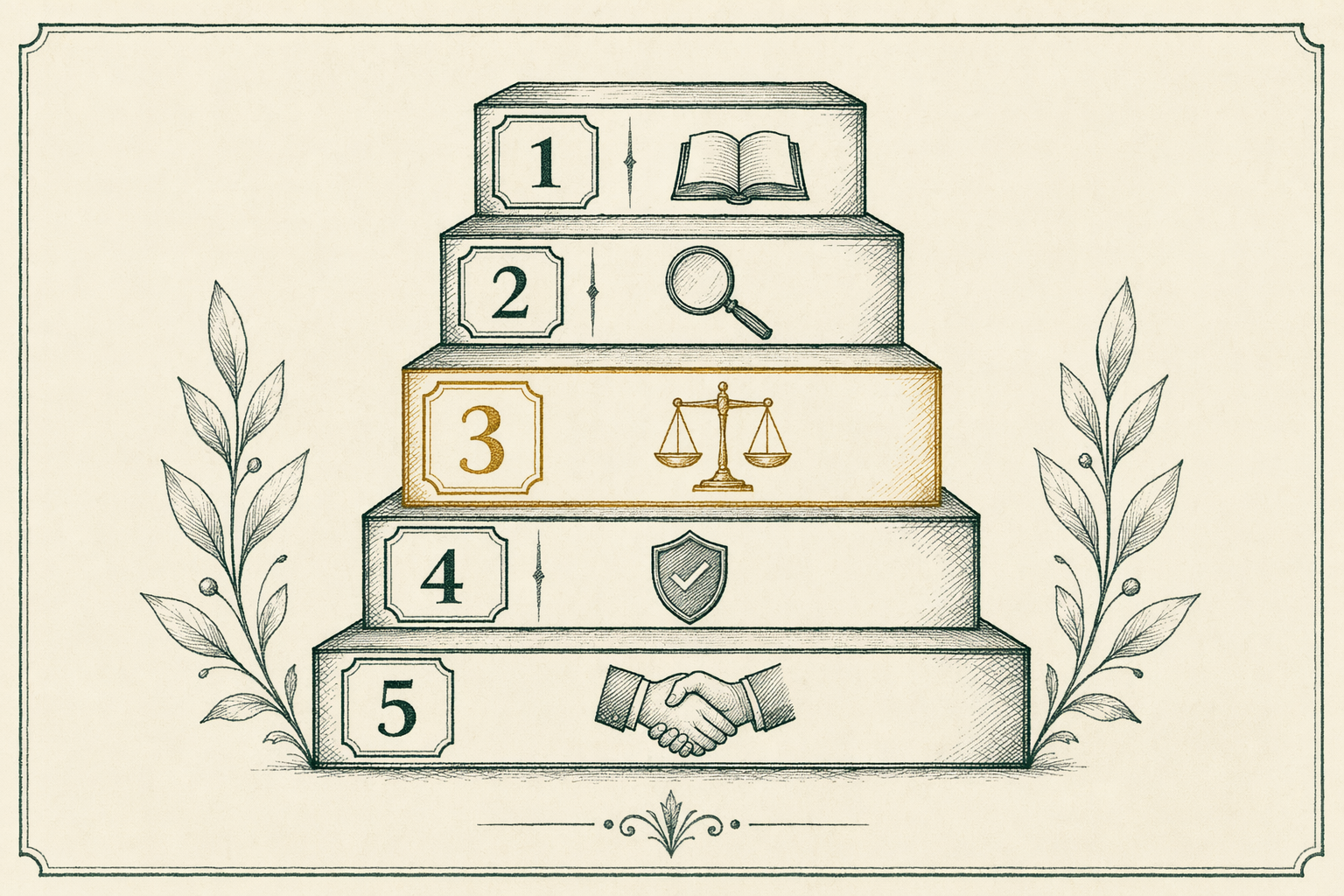 Illustration anchoring the closing section of Gold IRA companies — the editorial cut