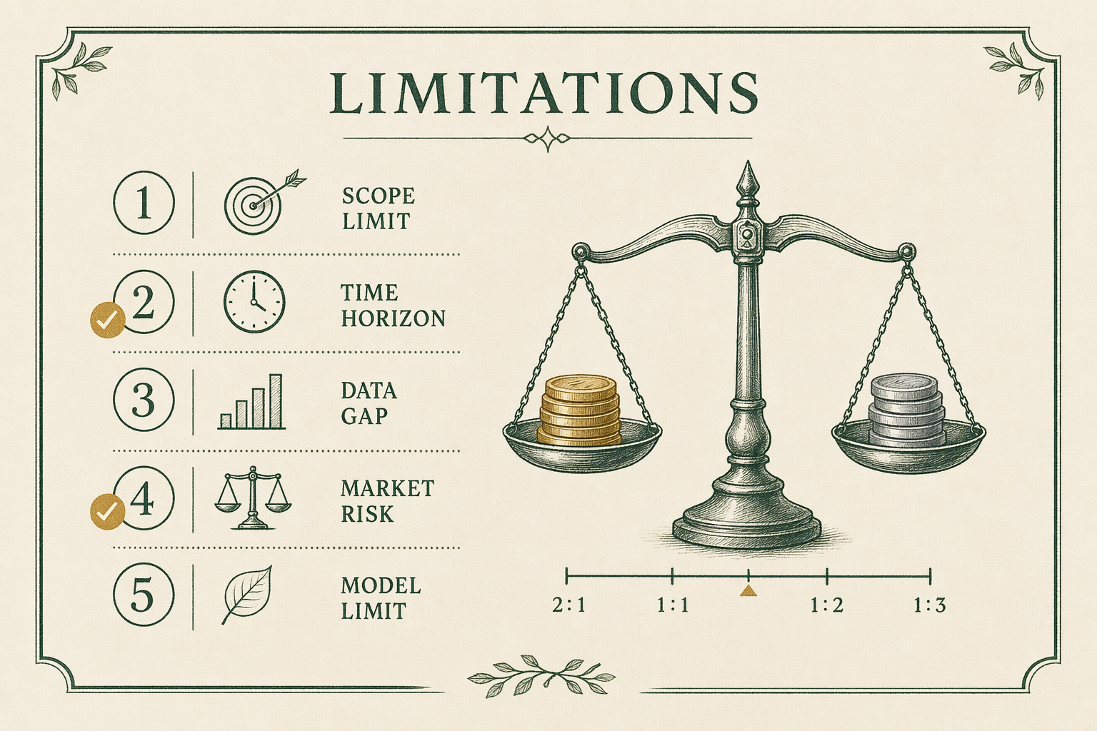 Illustration anchoring the closing section of Gold-silver ratio chart